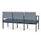 Lesro Lenox 3 Seat Tandem Seating W/ Arms, 64.5 in W 24.5 in L 32 in H LS3103 - alternate 3
